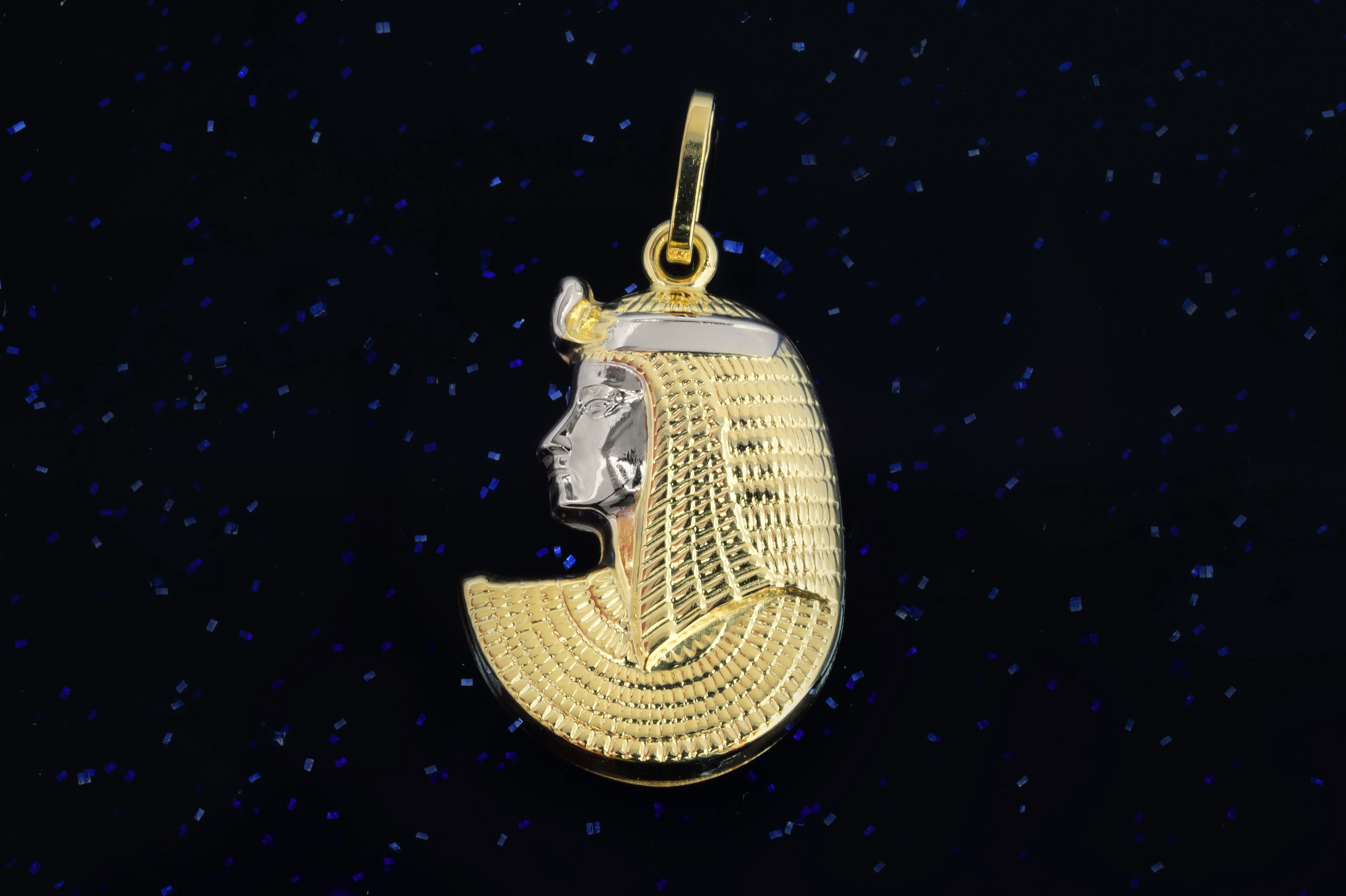 Zlatý přívěsek Kleopatra P098, Au 585/1000 14kt, 0,98g